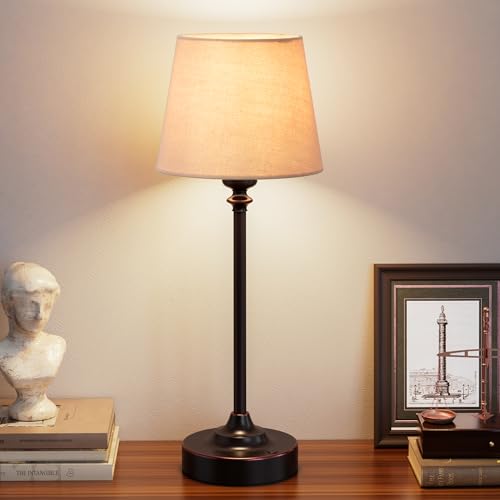 Cordless Table Lamp Rechargeable Bronze