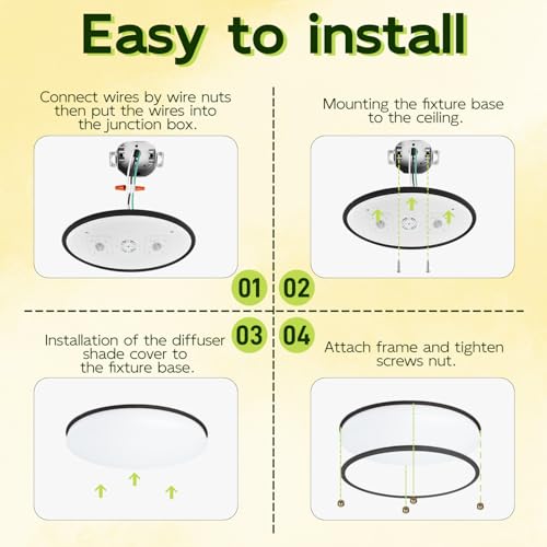 32 Inch Oval LED Ceiling Light