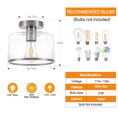 Modern Flush Mount Ceiling Light