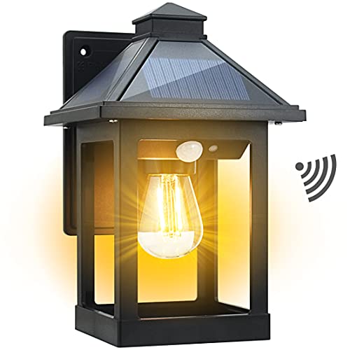 Solar Wall Lanterns Outdoor with 3 Modes