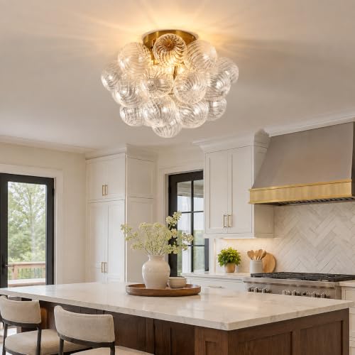Mid Century Modern Flush Mount Ceiling Light