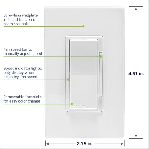 Decora Smart Fan Speed Controller