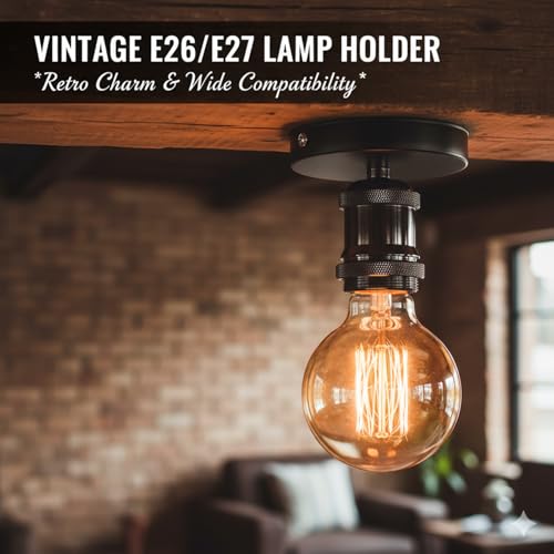 Vintage E26 E27 Lamp Socket