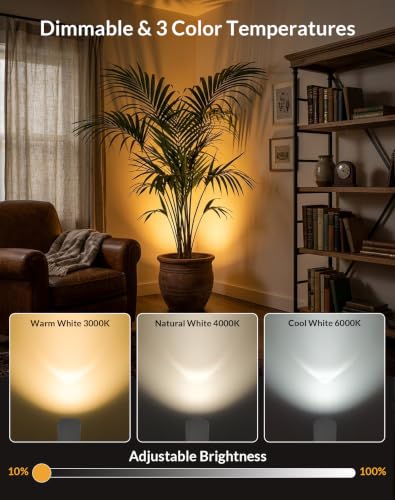 2 Pack Uplights Indoor Floor Can Lights