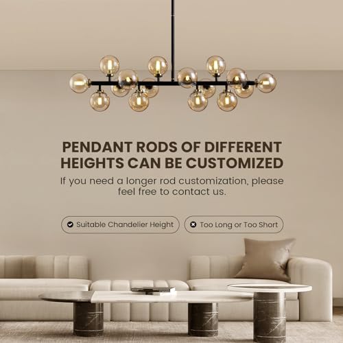 Mid Century Modern Chandeliers for Dining Room