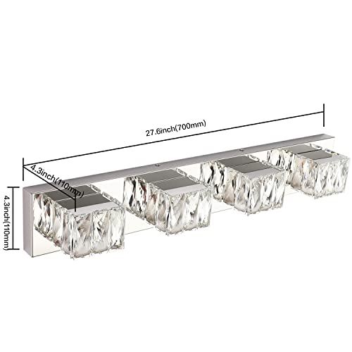 4 Lights Bathroom Vanity Light