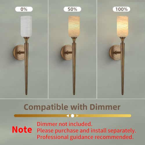 Alabaster Wall Sconce (2 Count)