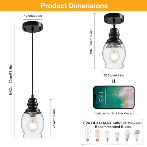 Pendant Lights for Kitchen Island