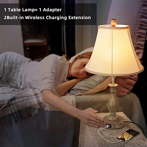 Farmhouse Table Lamp Touch Control 3