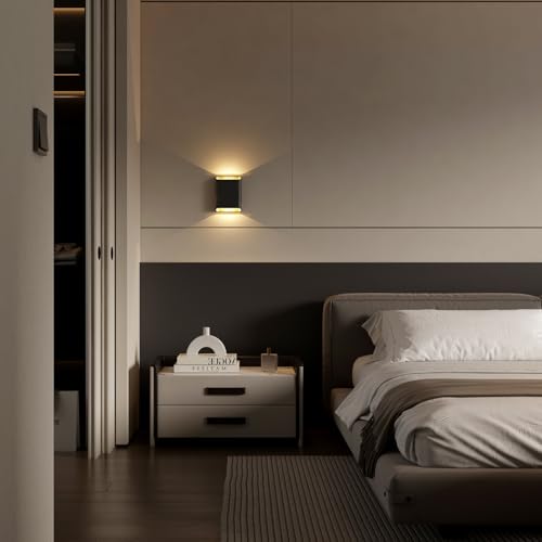 LED Wall Lights Outdoor Wall Sconces Dimmable 15.5W