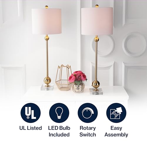 Hollis 34.75" Metal Sputnik Table Lamp (2 Count)