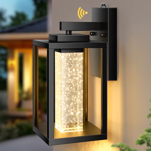 Black Porch Lights Outdoor Dusk to Dawn