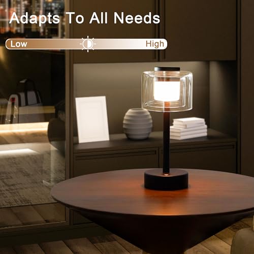 Industrial Touch Control Table Lamp 11"H 3