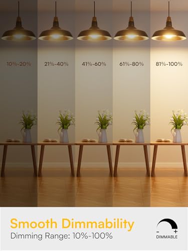 Dimmable LED Light Bulbs 40W Eq (6 Count)
