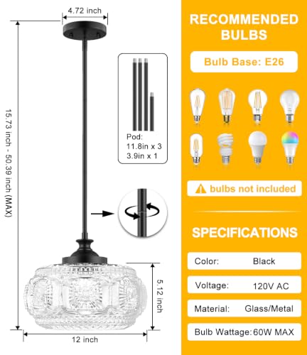 Semi Flush Mount Ceiling Light