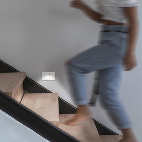 Horizontal LED Motion Sensor Step Light (2 Count)