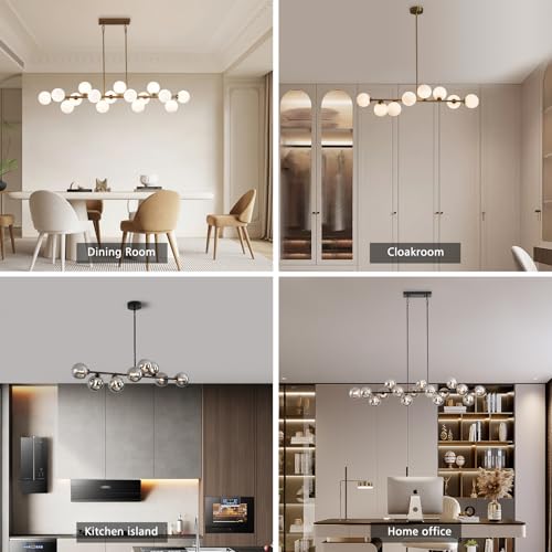 Black Chandelier for Dining Room