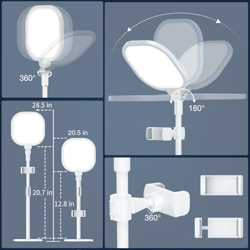 Video Conference Lighting for Zoom with Stand