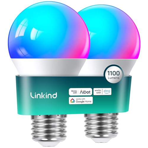 A19 Smart Light Bulbs (2 Count)