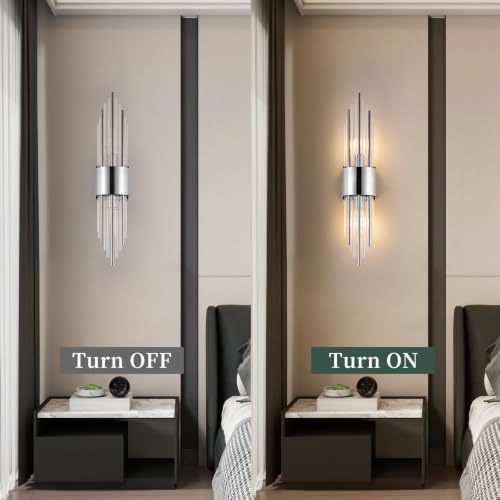 Battery Operated Wall Sconce Set of 2 (2 Count)