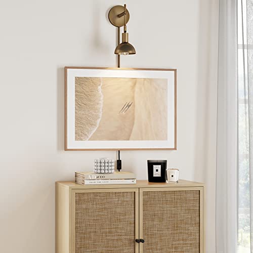 Tamlin Vintage Brass Wall Light Fixture