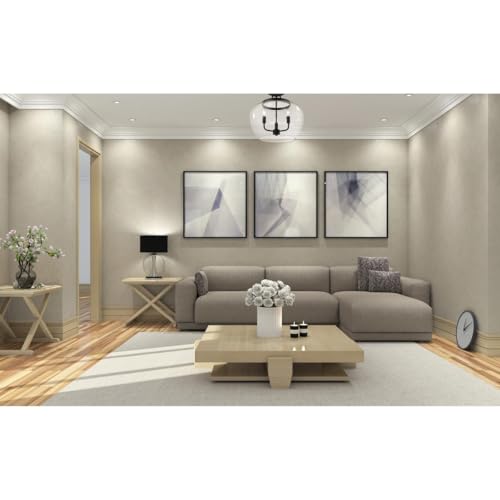 3 Light Semi Flush Mount 473SF