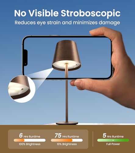 3 Pack Cordless Table Lamp (3 Count)