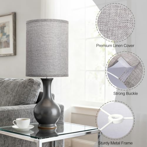 Tall Drum Lamp Shades Set of 2 (2 Count)