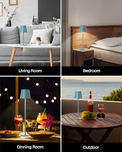 Cordless Table Lamps Rechargeable (2 Count)