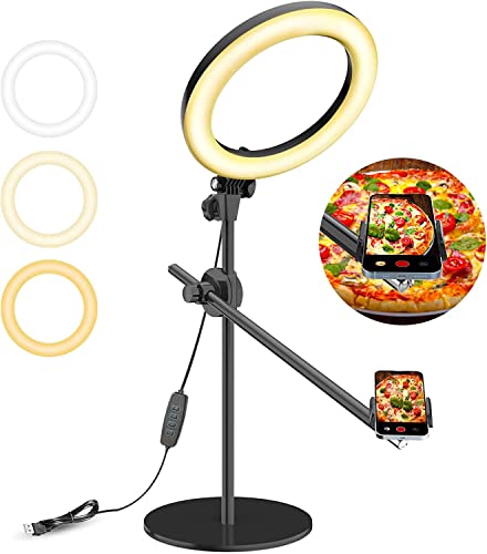 Selfie Ring Light with Stand and Phone Holder