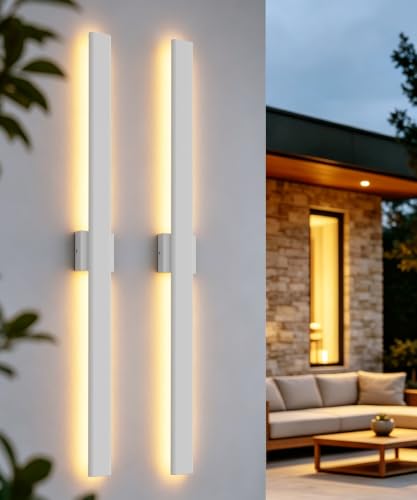 47.2" LED Outdoor Wall Light (2 Count)