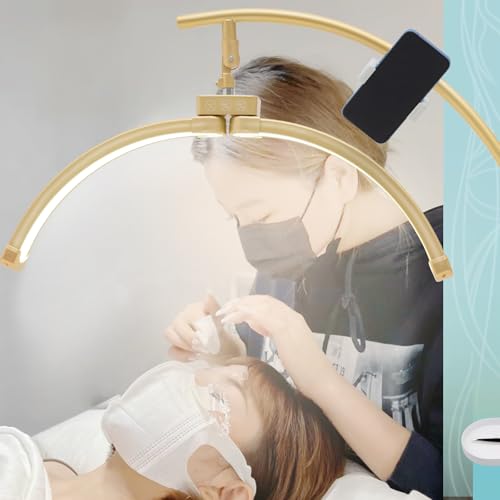 LED Half Moon Lash Light Lamp for Eyelash Extensions Z Gold