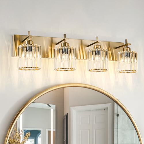 Modern Crystal Bathroom Vanity Lights