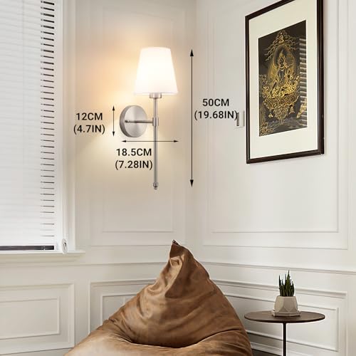 Peel and Stick Wall Sconces (2 Count)