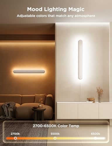 Wall Sconces RGBIC LED Wall Lights (2 Count)
