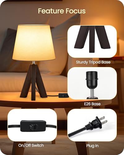 Small Table Lamp for Bedroom