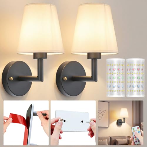 Battery Operated Wall Sconce (2 Count)