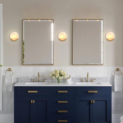 Gold Modern Wall Sconces for Bathroom