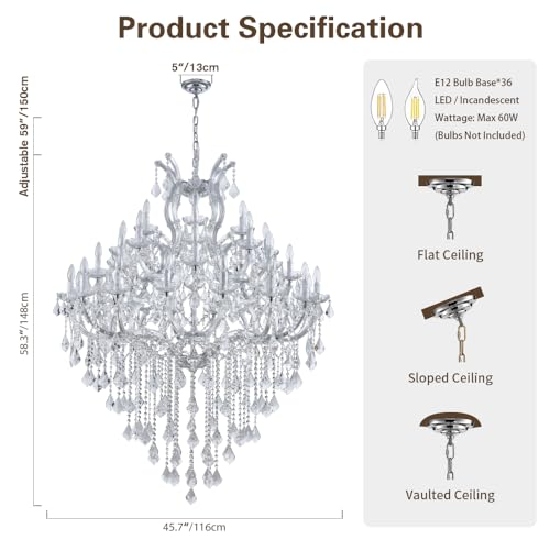 Large Modern Chandelier Light Fixtures