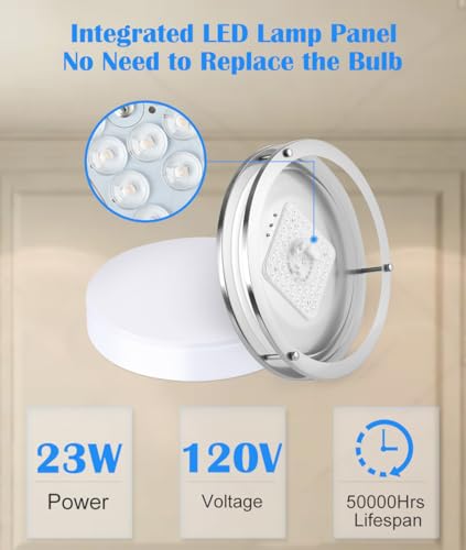 Flush Mount LED Ceiling Light Fixture
