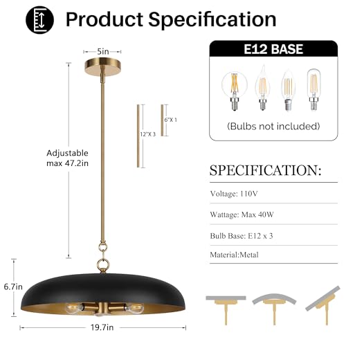 20 Inch Oversized Large Pendant Lights