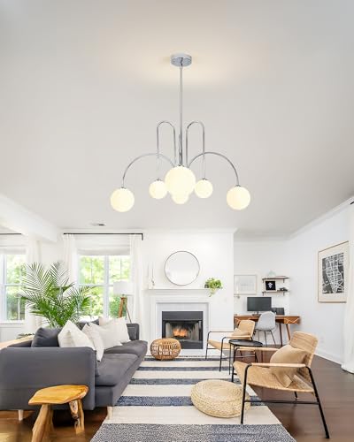Nickel Sputnik Chandelier