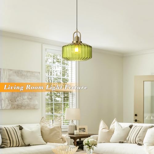 11.8in Mid Century Modern Pendant Light