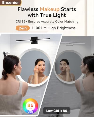 24" Modern Bathroom Vanity Lights