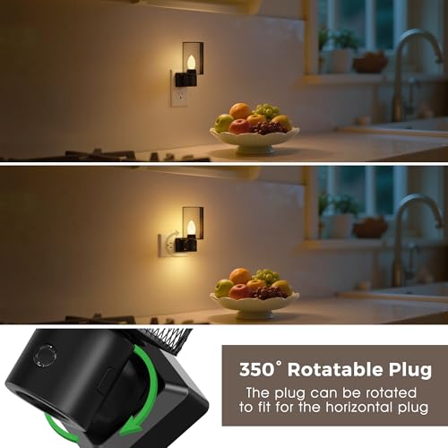 Night Light 2 Pack Night Lights Plug into Wall (2 Count)