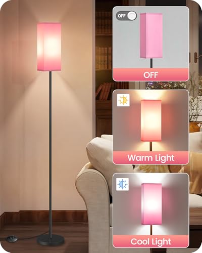 Set of 2 Floor Lamps for Living Room (2 Count)