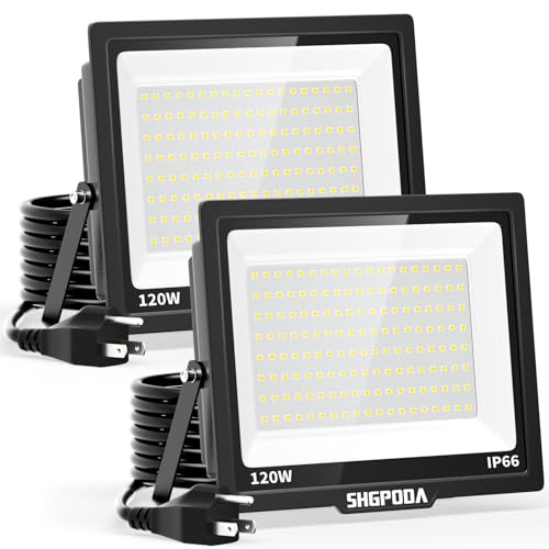 120W Flood Lights Outdoor (2 Count)