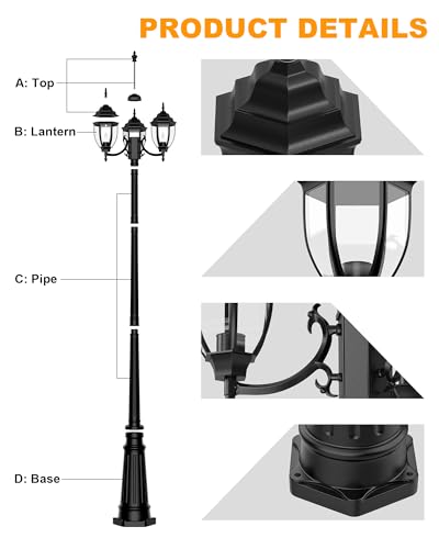 Lamp Post Outdoor Lighting