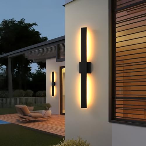 34 Inch Outdoor Wall Lights