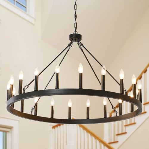 40 Inch Black Chandelier 20